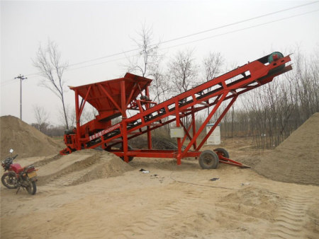 移动筛沙机